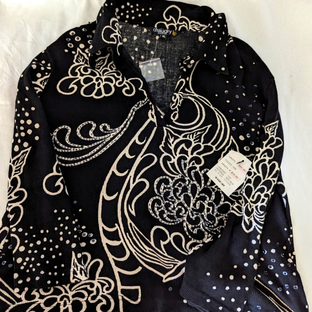 Chaudry sports blouse.